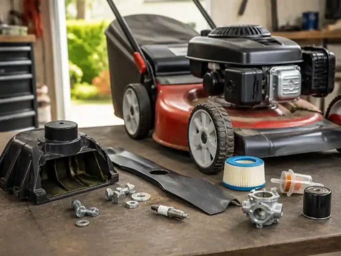 Comment trouver vos pièces détachées tondeuse Mr Bricolage