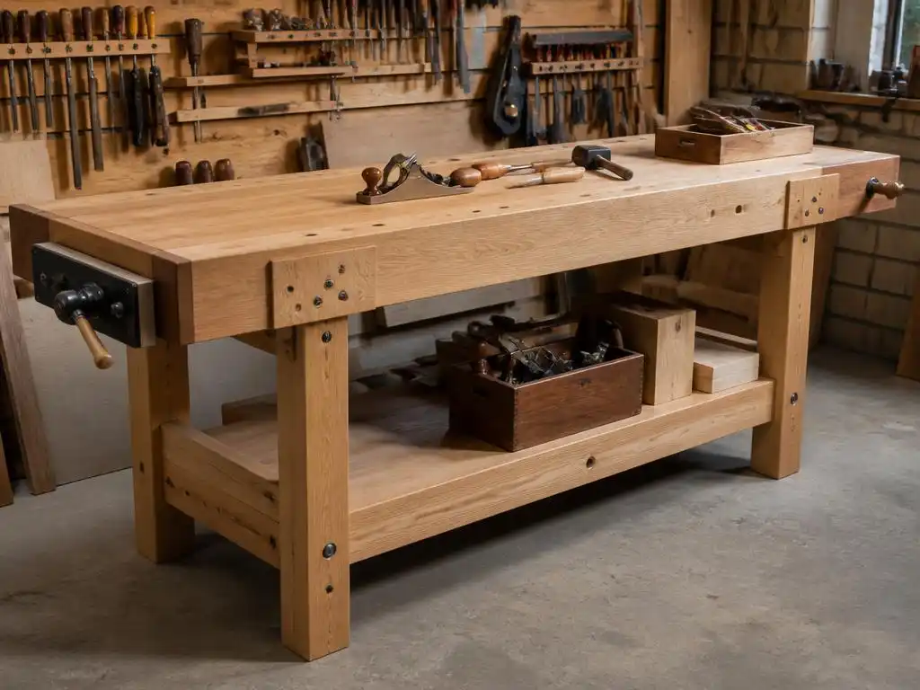 Concevoir son établi en bois robuste pour le bricolage