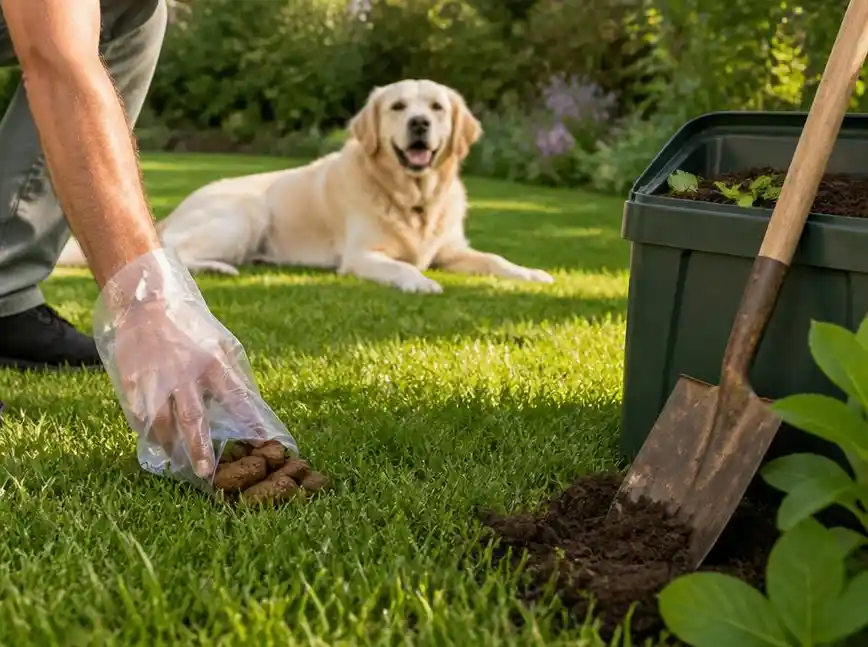 Conseils pratiques : que faire des crottes de chien dans le jardin