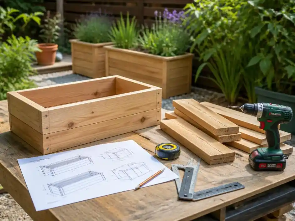Créer ses propres bacs : plan jardiniere bois pdf gratuit