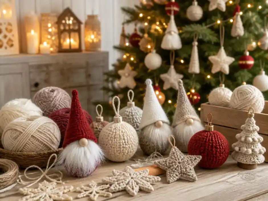Créer une décoration en laine féerique pour une ambiance de Noël