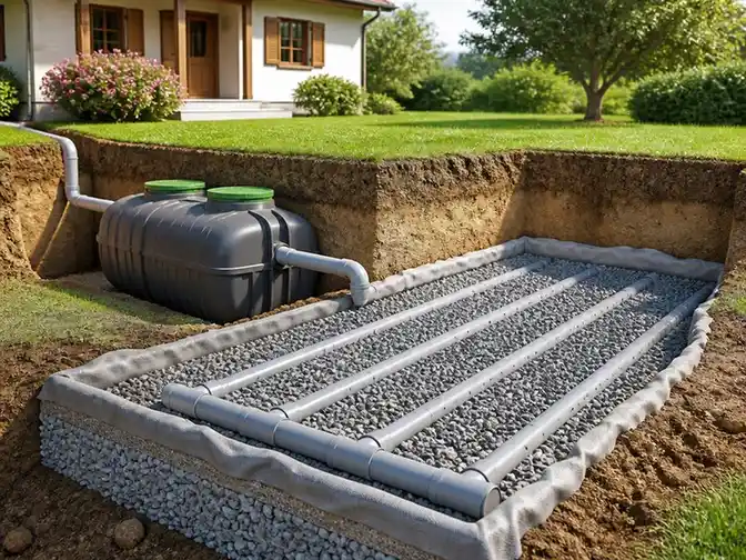 Dimensionnement et installation d un drain pour fosse septique