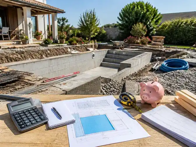 Gérer son budget pour réussir son projet de piscine en autoconstruction