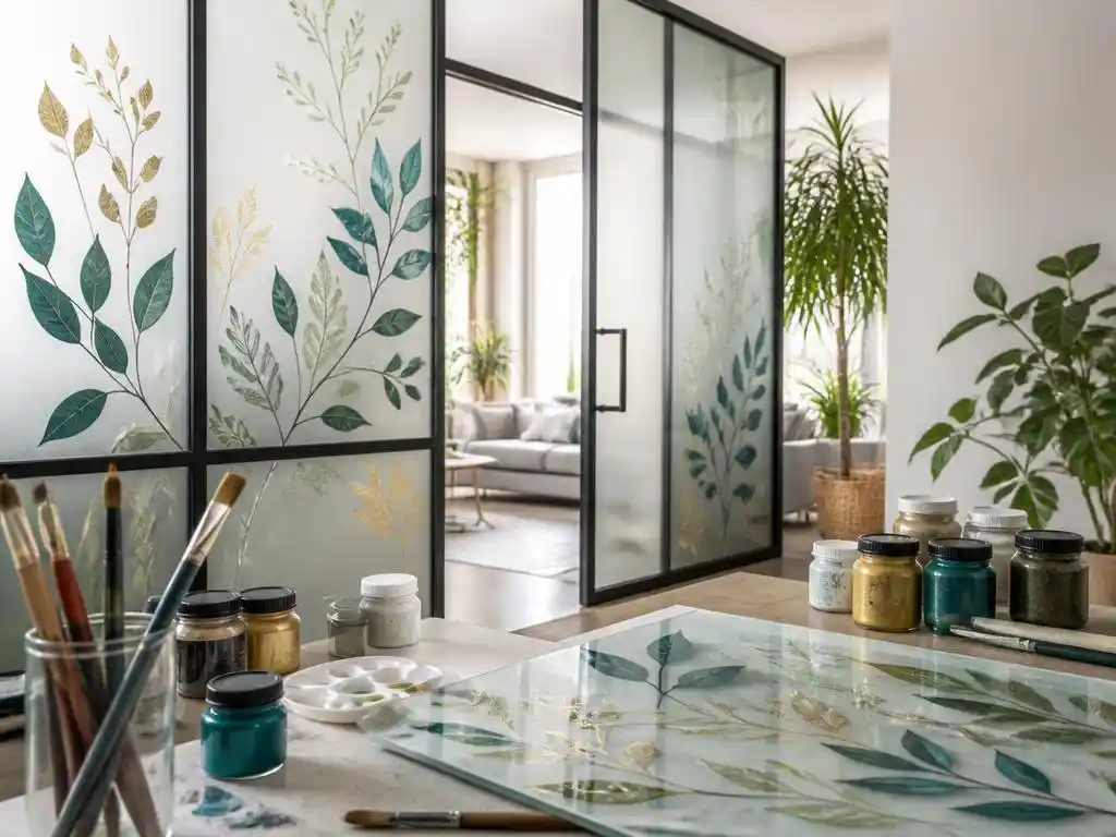 Guide expert de la peinture en verre décorative pour votre maison