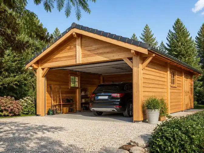 Guide expert pour fabriquer un garage bois robuste et durable