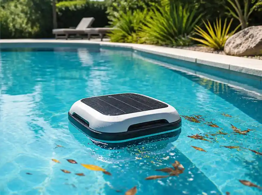 Guide pour choisir un robot surface piscine solaire efficace