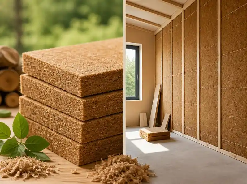 Isolants fibre de bois : une solution écologique durable