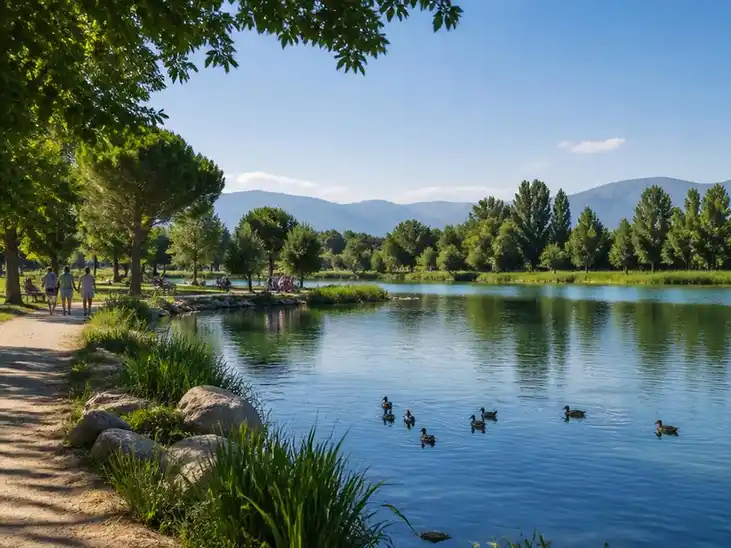 Le plan d'eau de millas une oasis de détente