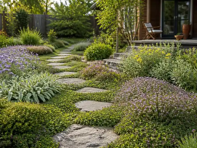 Les meilleures alternatives gazon pour un jardin durable