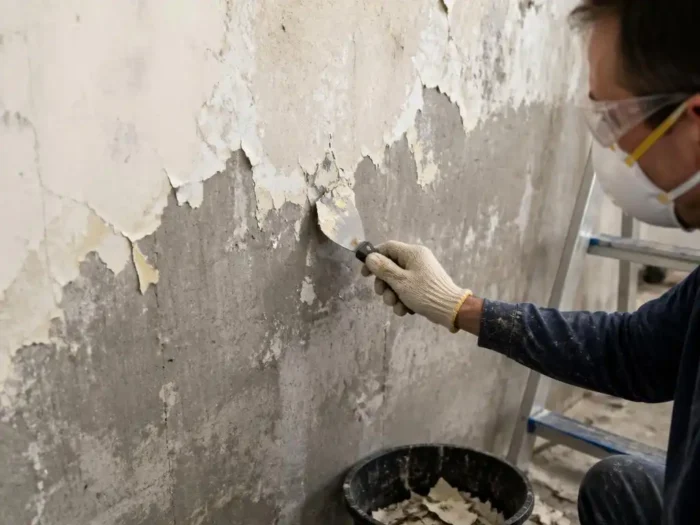 Les meilleures astuces pour enlever peinture sur mur ciment efficacement
