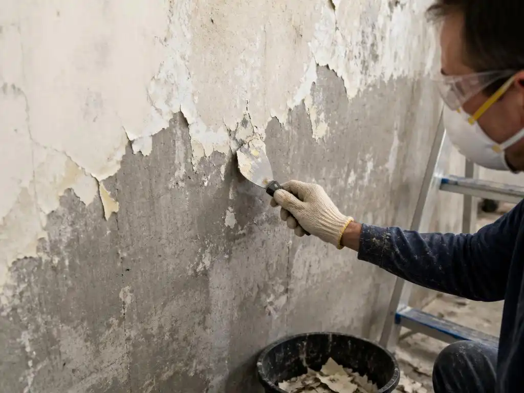 Les meilleures astuces pour enlever peinture sur mur ciment efficacement