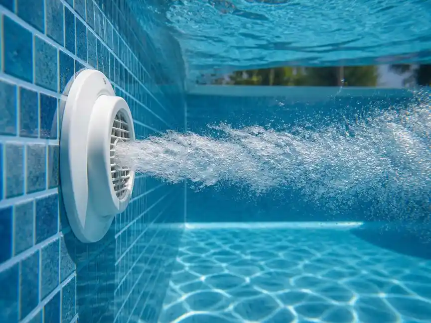 Maîtrisez le débit de votre bouche de refoulement piscine