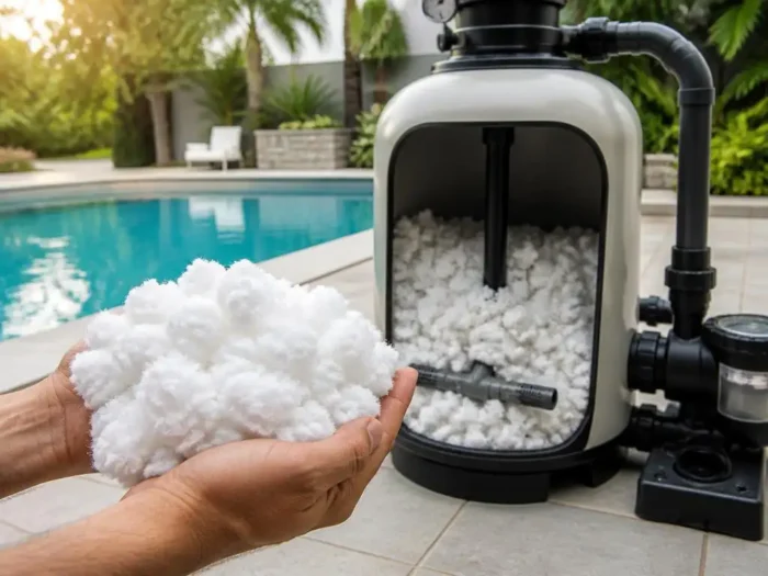 Optimiser la clarté de votre eau grâce à la boule de filtration piscine