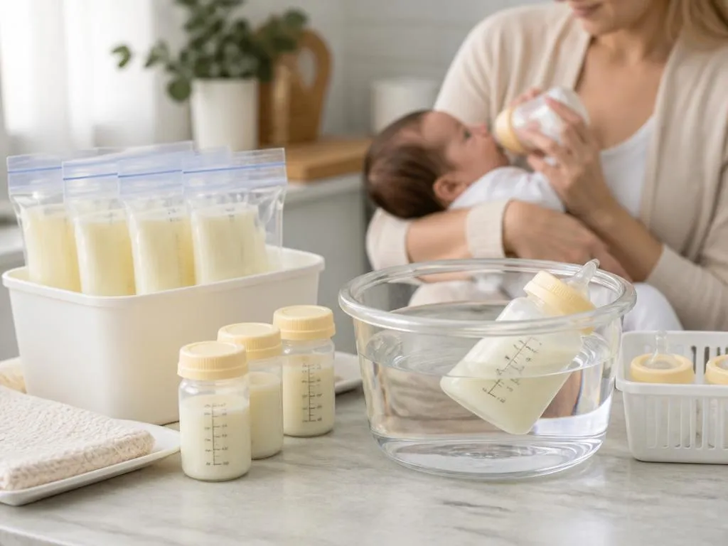 Optimiser la conservation et le réchauffement du lait maternel
