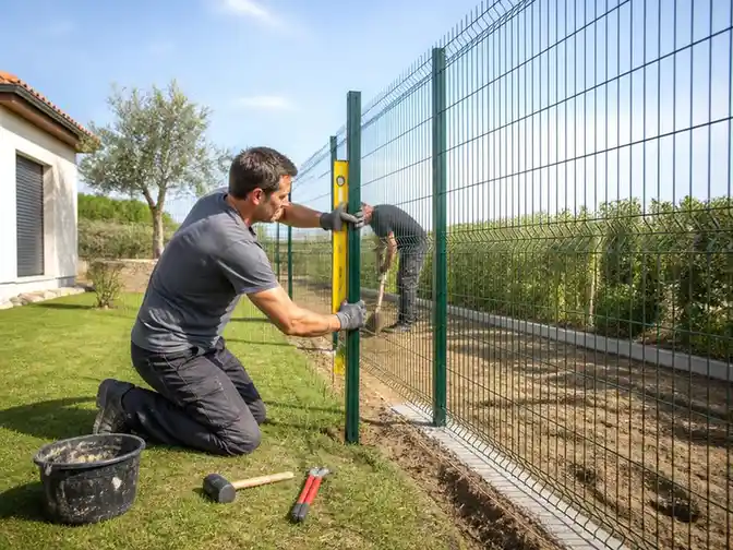 Optimiser la pose de votre clôture en grillage soudé
