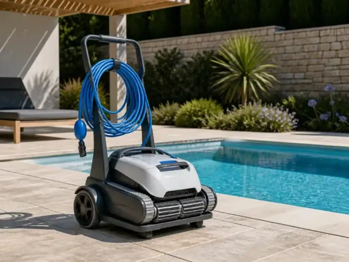 Optimiser le rangement et le transport avec un chariot pour robot piscine dolphin