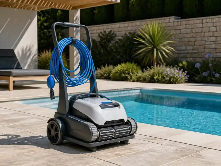 Optimiser le rangement et le transport avec un chariot pour robot piscine dolphin