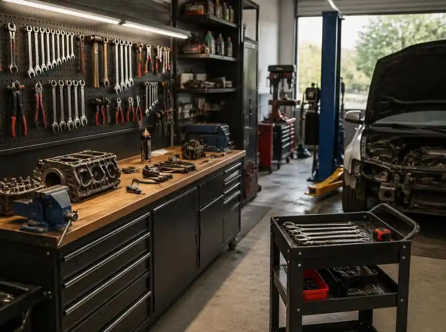 Optimiser votre espace : conseils pour un aménagement atelier mecanique