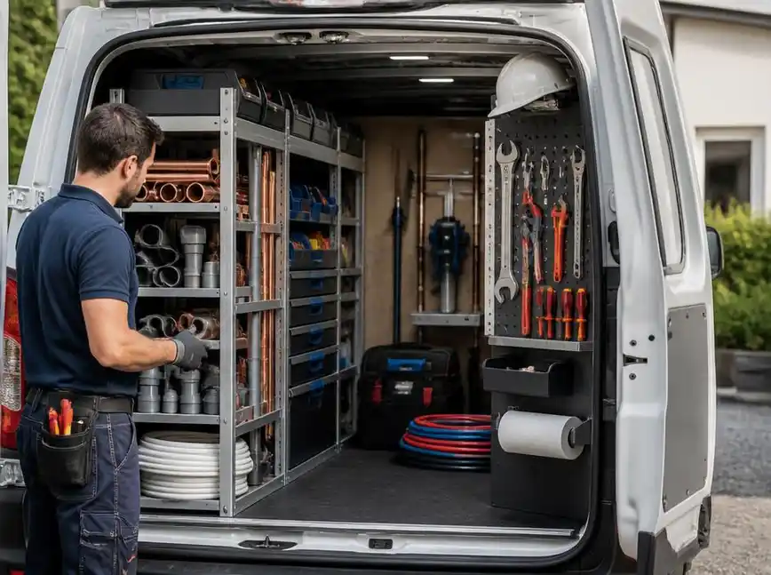 Optimiser votre véhicule : le guide de l'aménagement camion plombier