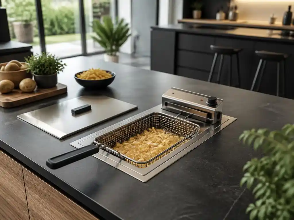 Optimisez votre cuisine avec une friteuse encastrable design