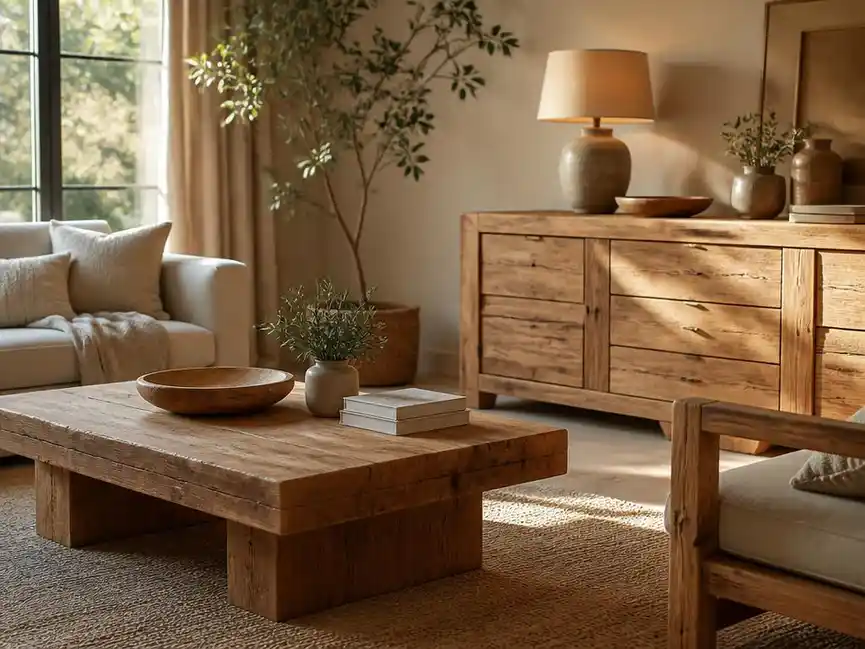 Pourquoi choisir un meuble en bois naturel pour votre habitat ?