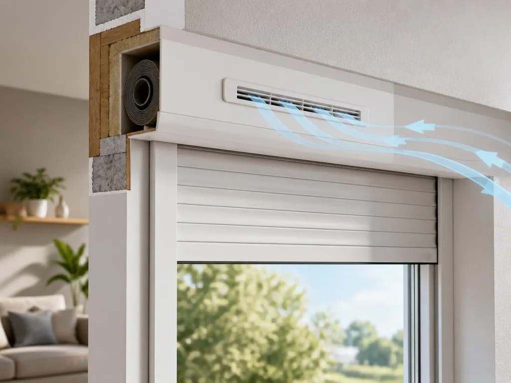 Pourquoi installer une entrée d'air sur coffre volet roulant est essentiel