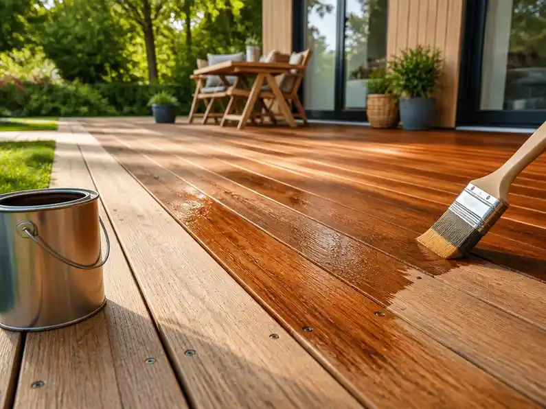 Pourquoi lasurer une terrasse en bois pour un entretien durable