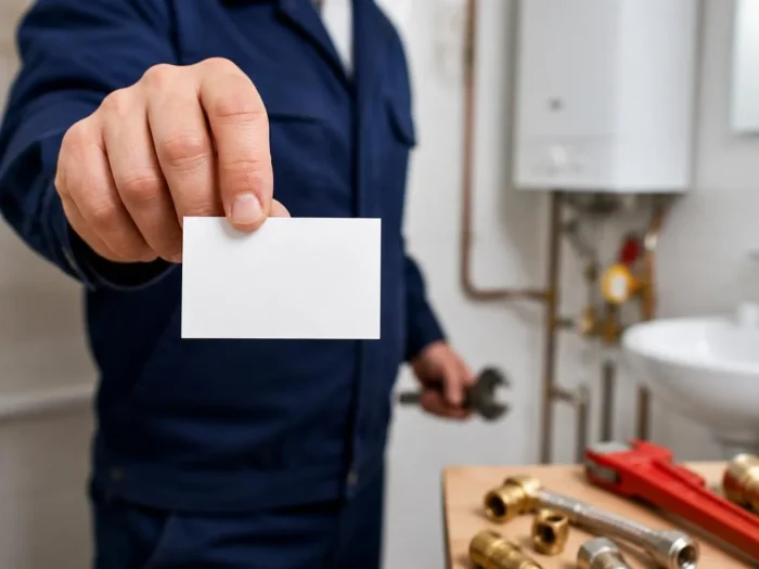 Pourquoi soigner votre carte de visite plombier chauffagiste