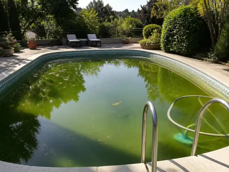 Pourquoi votre bassin devient vert au printemps et comment agir