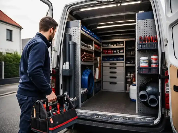 Rentabiliser son activité via l'aménagement camion plombier