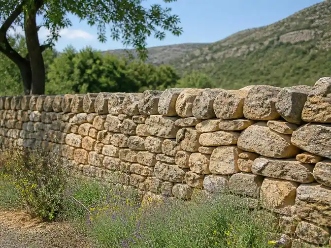 Secrets de conception pour un mur en pierre seche durable
