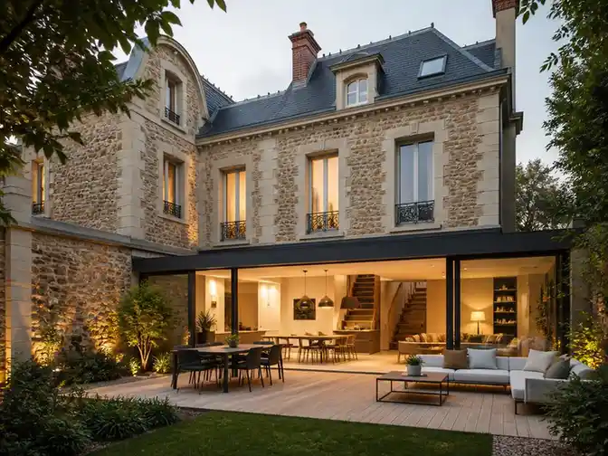 Sublimer une maison meuliere par une renovation architecturale