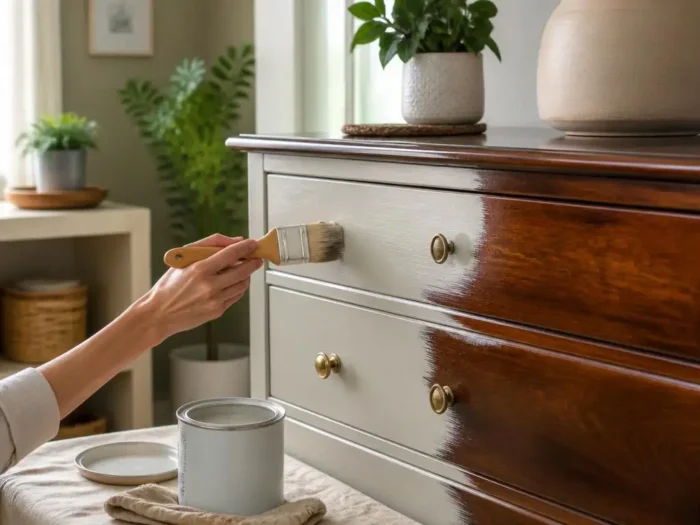 Sublimer vos meubles vernis avec la peinture adaptée