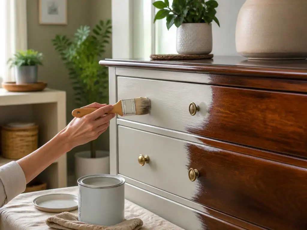 Sublimer vos meubles vernis avec la peinture adaptée