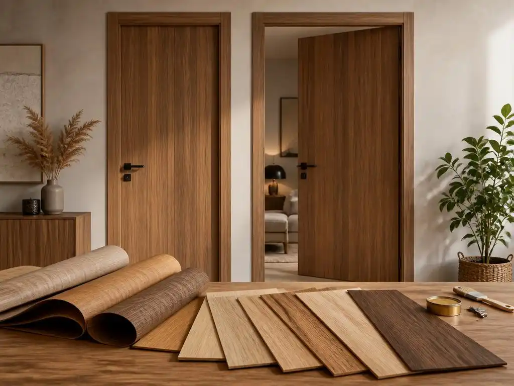Sublimer vos portes grâce aux placages en bois naturel