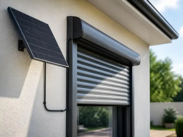 Tout savoir sur l'installation d'un panneau solaire déporté pour volet roulant somfy