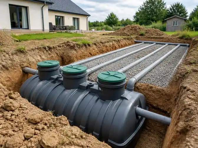 Tout savoir sur l'installation d'un plan fosse toutes eaux 3000l