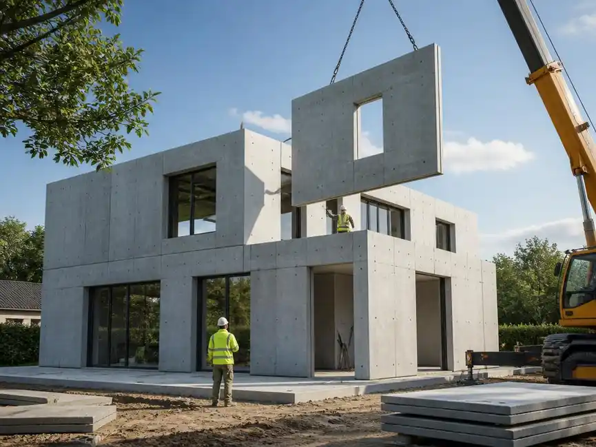 Tout savoir sur le concept de la maison préfabriquée beton