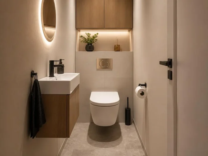 Transformer vos toilettes exiguës en un espace design